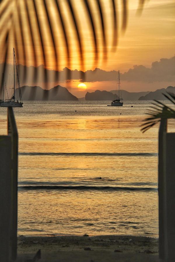 Maligaya Beach Bungalows El Nido Exterior foto